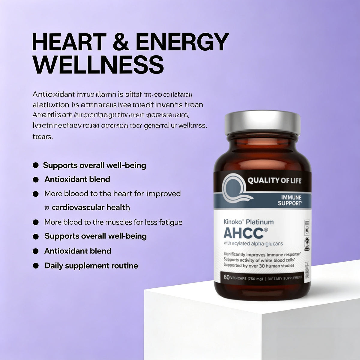 AHCC® Platinum - Kinoko® Platinum