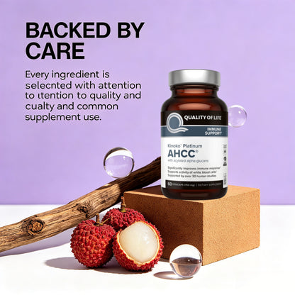 AHCC® Platinum - Kinoko® Platinum